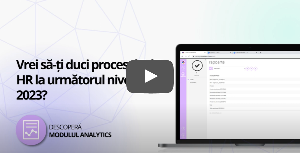 Modulul HR Analytics